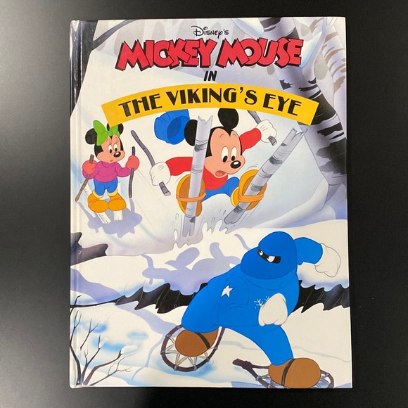 Mickey Mouse in The Viking’s Eye by Nikki Grimes - Hardcover Children’s Book - Picture 1 of 8